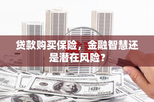 前锋贷款购买保险，金融智慧还是潜在风险？