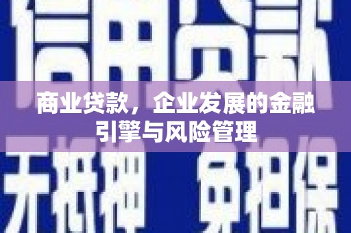 东兴商业贷款，企业发展的金融引擎与风险管理