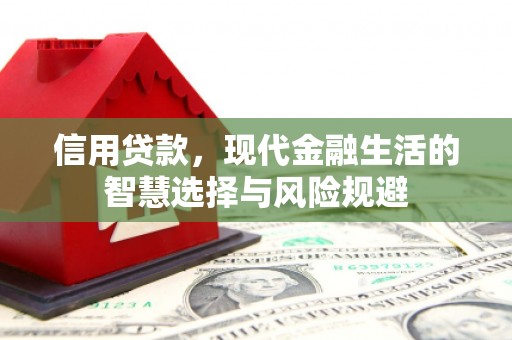 吴桥信用贷款，现代金融生活的智慧选择与风险规避