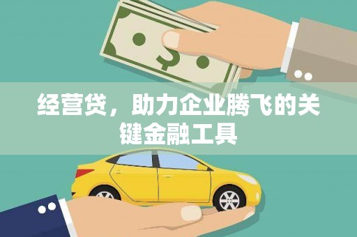 龙崎经营贷，助力企业腾飞的关键金融工具