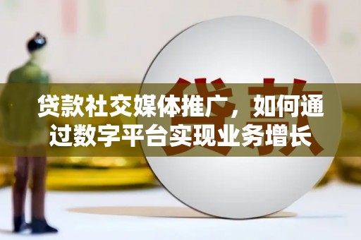 丽江贷款社交媒体推广，如何通过数字平台实现业务增长