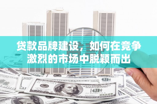 魏县贷款品牌建设，如何在竞争激烈的市场中脱颖而出