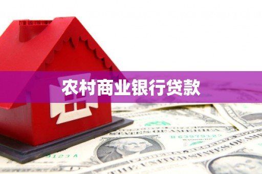 滨城农村商业银行贷款