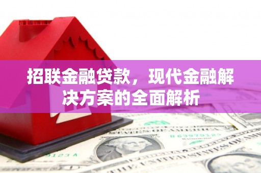 依兰招联金融贷款，现代金融解决方案的全面解析