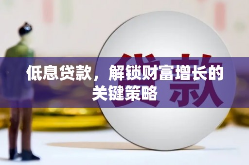 保税港区低息贷款，解锁财富增长的关键策略