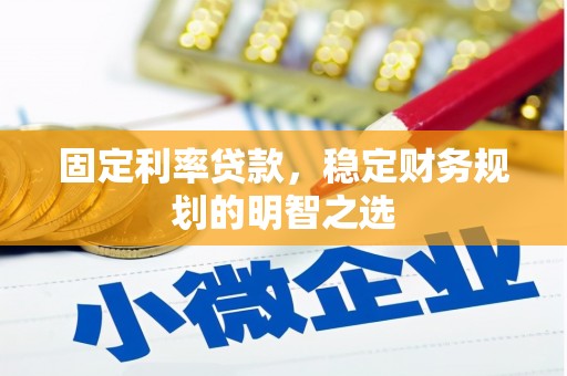 东凤固定利率贷款，稳定财务规划的明智之选