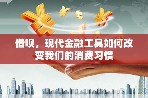 万峦借呗，现代金融工具如何改变我们的消费习惯