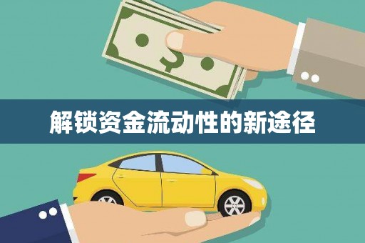 西屿解锁资金流动性的新途径